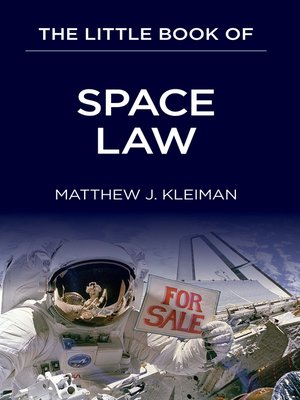 cover image of The Little Book of Space Law